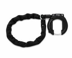 Abus Pro Rahmenschloss und Einsteckkette montiert