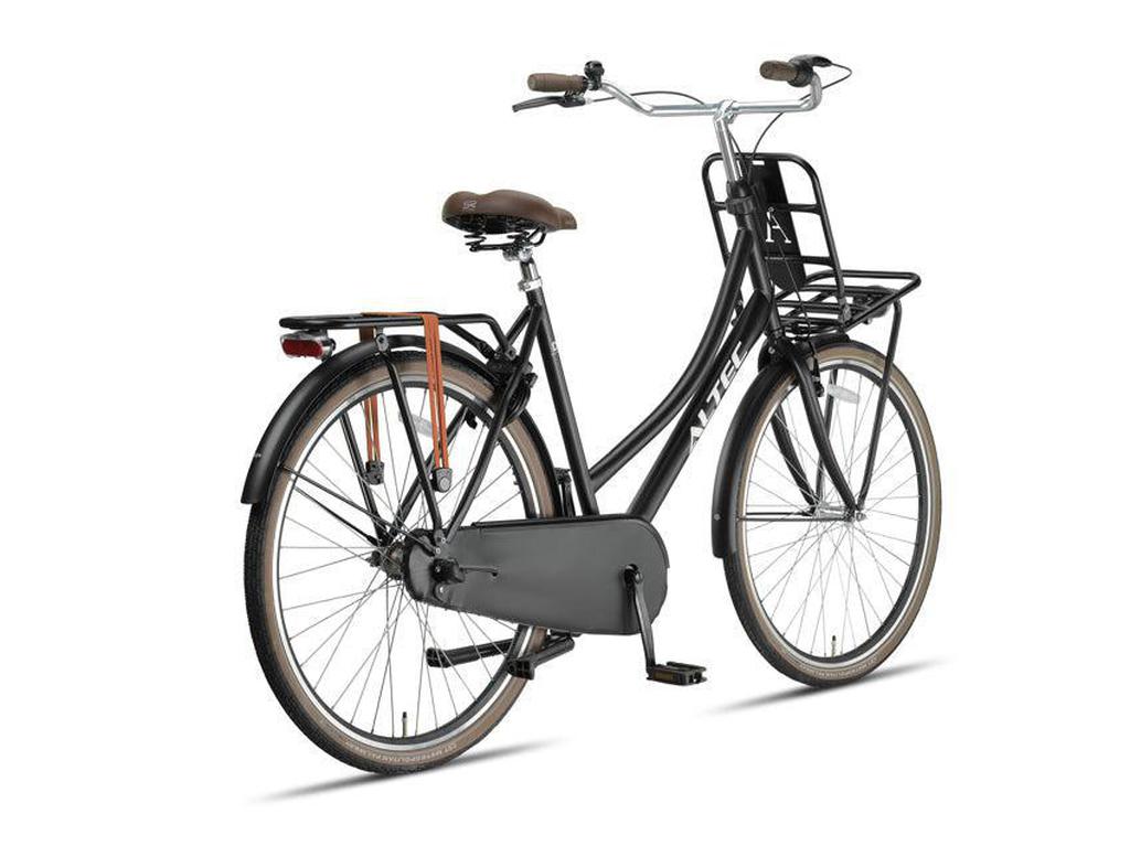 Altec Dutch 28inch Transportfiets N-3 50cm Mat Zwart