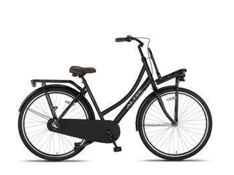 Altec Nostalgia Transport Fahrrad 3v 28inch 53cm Matt Schwarz