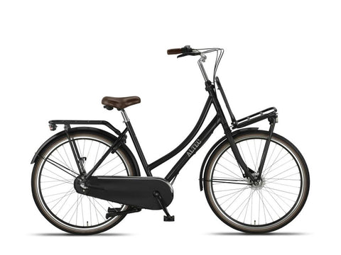 Altec Retro Transport Fahrrad 3v 28inch 50cm Matt Schwarz