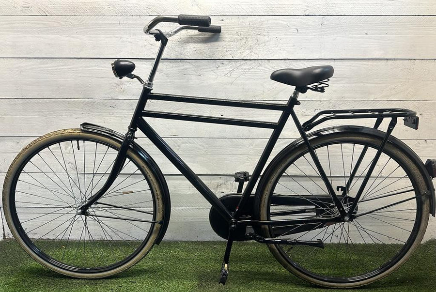 Herenfiets zwart cm65 inch28