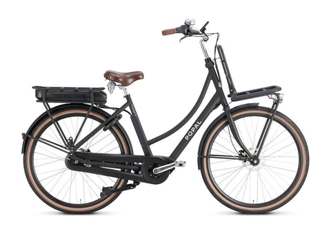 Popal Daily Dutch Prestige E-MM 7v 28inch 53cm Matt Schwarz
