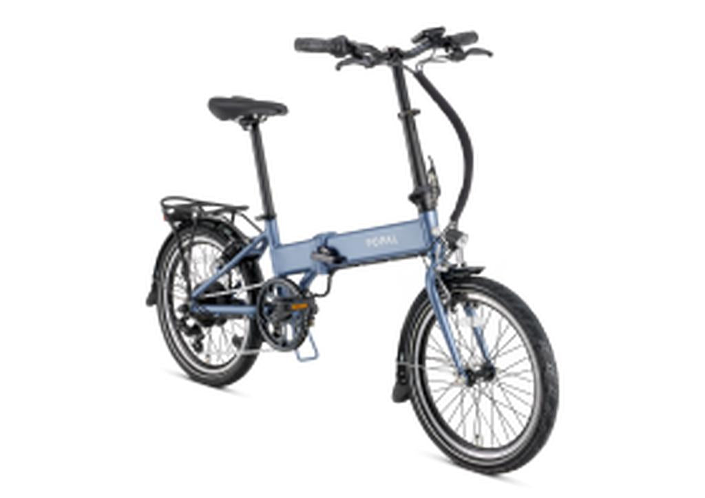 Popal E-Folt Vouwfiets 6v 20inch Mat Blauw