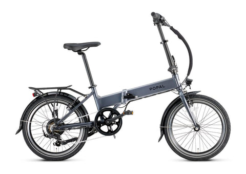 Popal E-Folt Faltrad 6v 20Zoll Grau