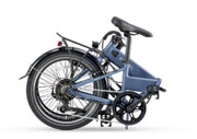 Popal E-Folt Vouwfiets Mat Blauw