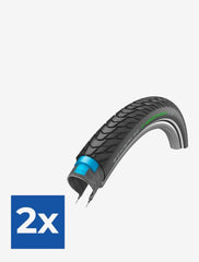 Schwalbe 5 mm pannensichere Reifen vorne und hinten montiert