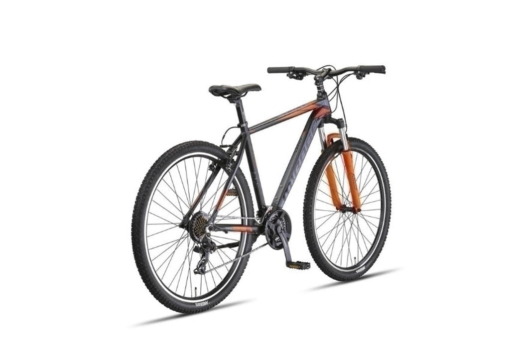 Umit Mirage 29 inch 50cm V-Brakes MTB Zwart/Oranje