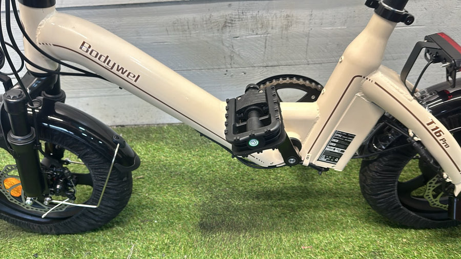 Nieuwe Bodywel T16 Pro Mini Opvouwbare E-Bike