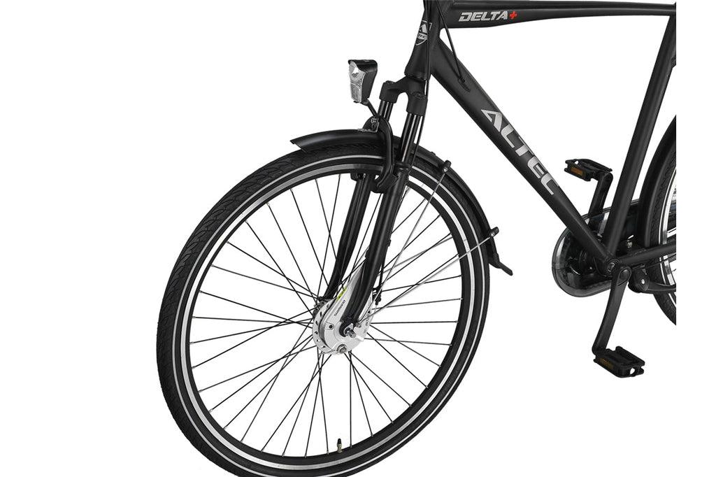 Delta Plus Herenfiets 3v 28inch 53cm zwart