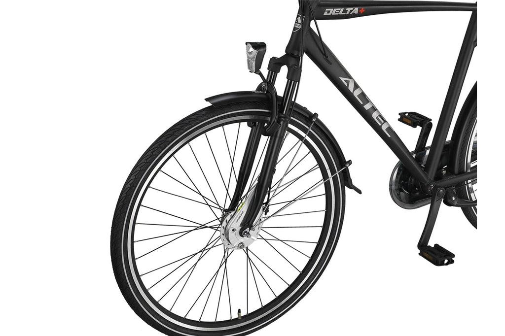 Delta Plus Herenfiets 3v 28inch 61cm zwart